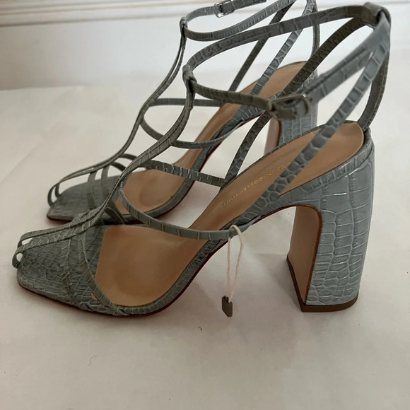 Cartechini Collections Womens Light Blue Slingbacks Size 9 US 40 EU NWT - Picture 8 of 11